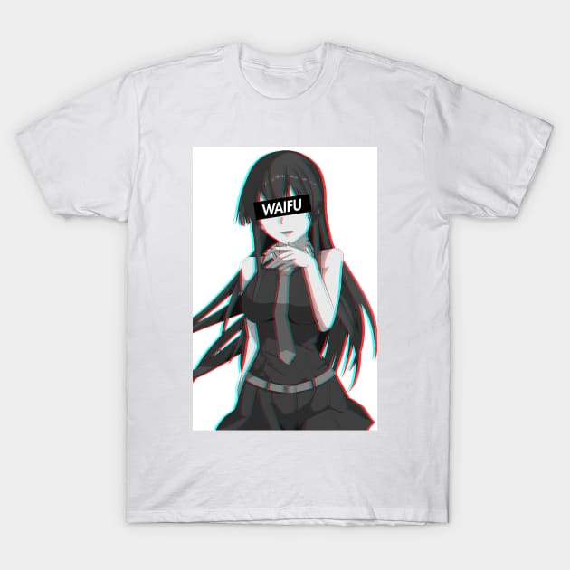 Akame ga Kill Akame Waifu Material T-Shirt by HentaiK1ng